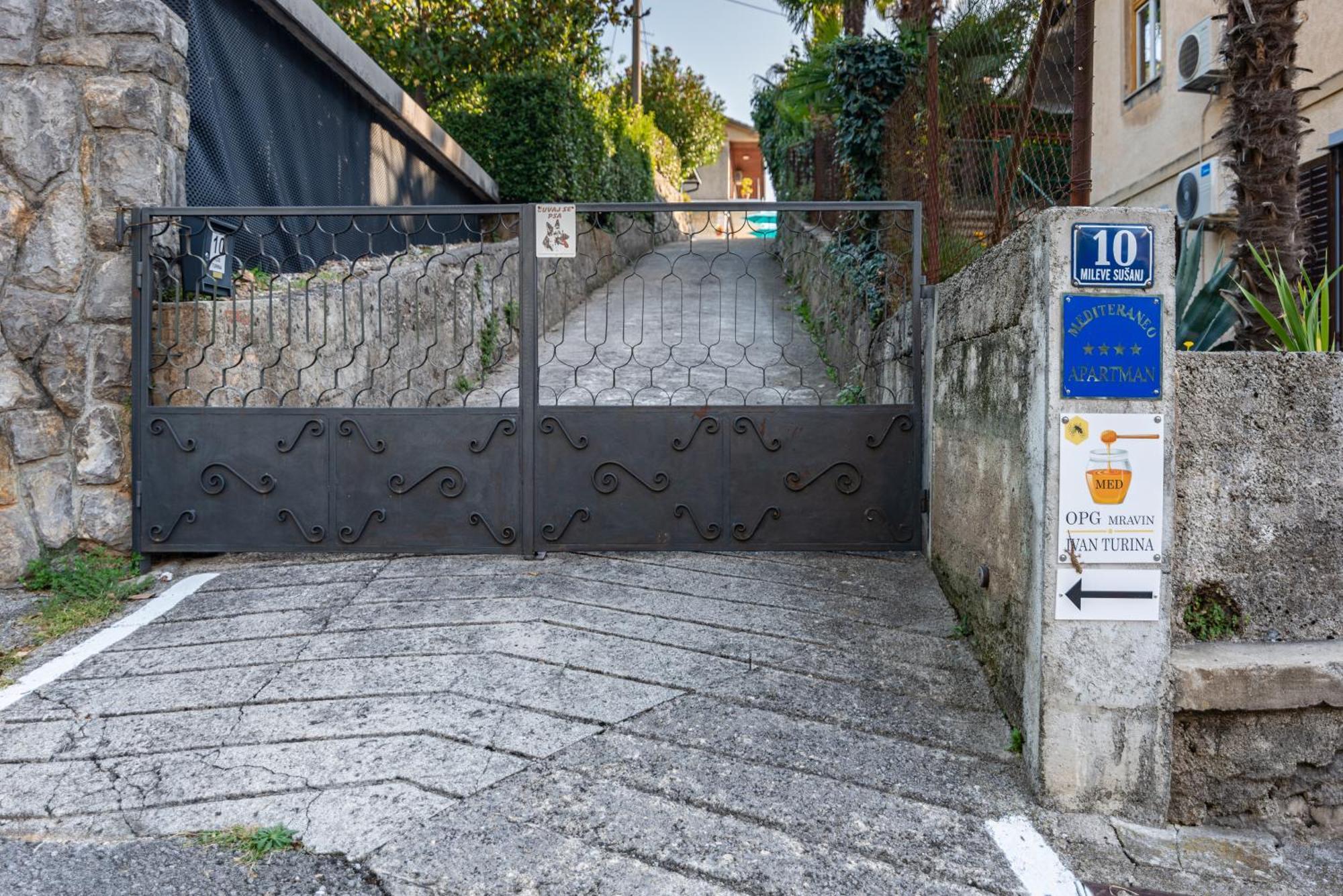Apartment Mediteraneo オパティヤ エクステリア 写真